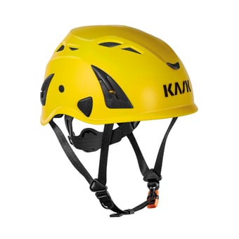 picture of Kask - Superplasma AQ Yellow Safety Helmet - HD Polypropylen - [KA-WHE00104-202]