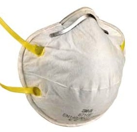 Picture of 3M - P1 CUP-SHAPED Dust/Mist Respirator Mask - Box of 20 - [3M-8710]