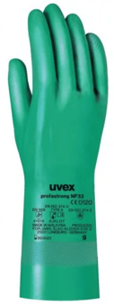 Picture of Uvex Profastrong NF33 Chemical Protection Glove Green - TU-60122