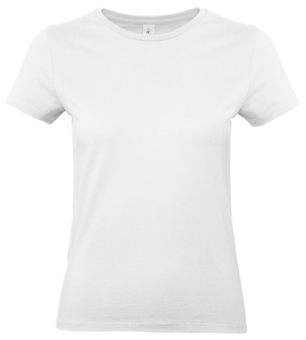 picture of B&C Women's E190 T-Shirt White - BT-TW04T-WHI