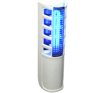 picture of Arc Plug-in Fly Killer in White with a Standard Lamp - [BP-FGPLBW]