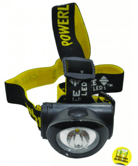 picture of Powerlines - 1W CREE LED Head Light - 60 Lumens - 3 x AAA Batteries Included - [CI-EA99P]