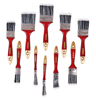 picture of Amtech 10 Piece Paint Brush Set - [DK-S3940]