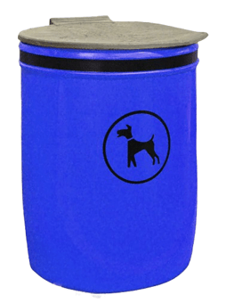 picture of Melba Swintex Wall Mounted Doggy Litter Bin 40L - Blue - [MLB-2DB-BLU]