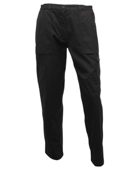 Picture of Regatta Men's Action Polycotton Trouser - Black - BT-TRJ330R-BLK