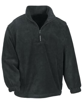 picture of Result Heavyweight Polyester Active Fleece - Black - BT-R33XBLACK