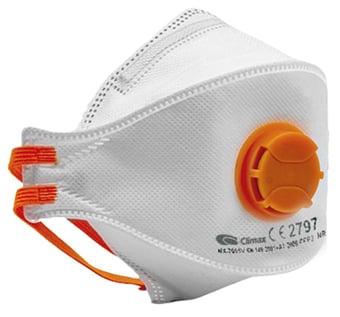 picture of Climax 1820-V FFP2 NR MASK with Valve - Single - [CL-2353182300000]