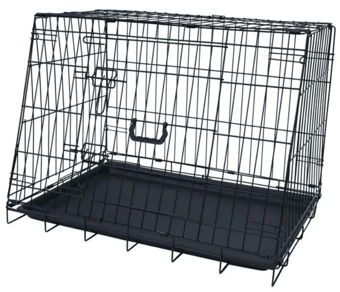 Picture of Streetwize Folding Slanted Dog Crate Medium 30 Inch - [STW-SWPET16]