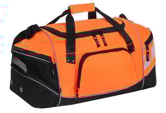 picture of Shugon Daytona Universal Holdall - Hi Vis Orange/Black - [BT-SH2510-HVOBLK]