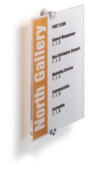 Picture of Durable - Crystal Sign - A4 - 210 x 297 mm - [DL-482519]