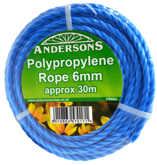 Picture of 6mm x 30m Polypropylene Rope Mini Coil - CTRN-CI-PR023