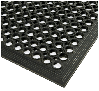 picture of Work-Mat Black/Black Anti-Fatigue Mat - 600mm x 900mm - [WWM-10142-09006011-BKBK]