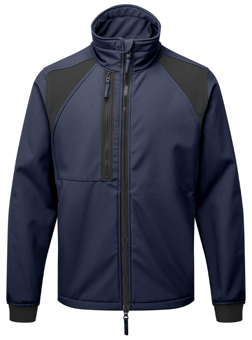 Picture of Portwest CD870 - WX2 Eco Softshell Jacket 2L Dark Navy Blue - PW-CD870DNR