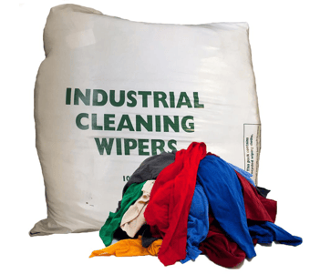 Picture of Mixed Colours Very Absorbent Sweatshirt Rags - 10KG Bag - [MW-SS10KGBAG] - (HP)