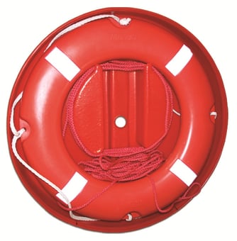 picture of Lalizas Set of Lifebuoy Ring Case w/70090 Ring & Floating Rope - [LZ-71285] - (LP)