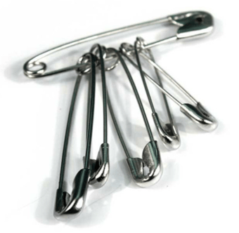 Picture of Safety Pins Assorted - Pack of 12 - [WC-4823002]