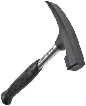 picture of Stanley Tools - Steelmaster Brick Hammer - 500g (18oz) - [TB-STA151039]