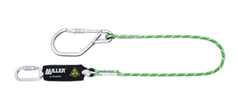 picture of Honeywell Shock Absorbing Lanyard Kernmantel 1.5m - 1QT and 1GO60 Edge Tested - [HW-1032376]