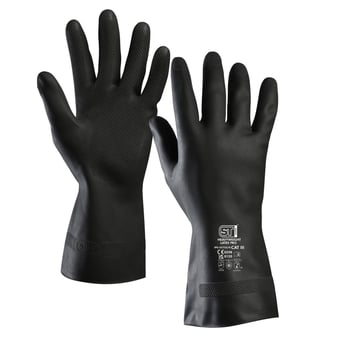 Picture of Supertouch Heavyweight Latex Pro Chemical Gloves - ST-SPG-55171