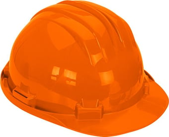 picture of Climax 5-RS Orange Unvented Safety Hard Hat - [CL-MOD5-RS-ORANGE]