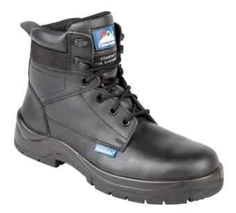 picture of Himalayan - Black Leather HyGrip S3 Safety Boot - BR-5114