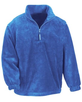 picture of Result Heavyweight Polyester Active Fleece - Royal Blue - BT-R33XBLUE