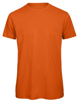 B C Men s Organic Inspire Tee T Shirt Urban Orange RLW BA118UORA