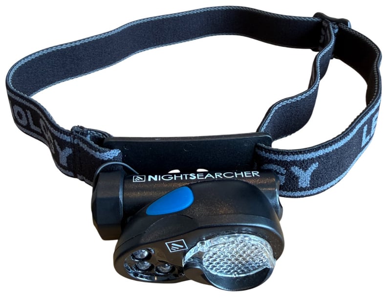 HT080 LED Headtorch - Standard Battery 1x AA - 80 Lumens - 4 Light Modes - [NS-NSHT080] - (DISC-W)