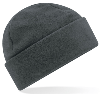 Picture of Beechfield Recycled Fleece Cuffed Beanie - Anti-pill Finish - Steel Grey - [BT-B243R-STG]