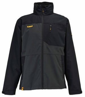 picture of DeWalt Southampton Breathable Waterproof Jacket - Grey/Black - SS-SOUTHAMPTON