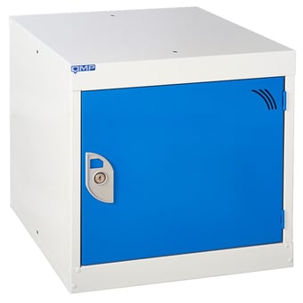 picture of QMP Cube Locker - Dark Blue Doors - 450H x 450W x 450D mm - [QM-UG464646ZBXX]