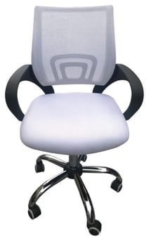picture of LPD Furniture Tate Mesh Back Office Swivel Chair - White - [PRMH-LPD-TATEWHITE]