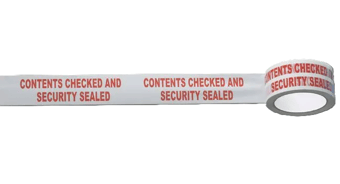 Picture of Slingsby Contents Checked and Security Sealed Tape - Pack of 36 - [SLB-349887] - (LP)