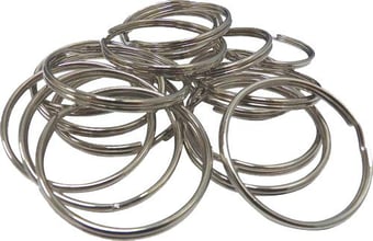 Picture of Iron Welding Curtain Rings - One Size - Pack of 10 - [MH-CURTAINRINGS]