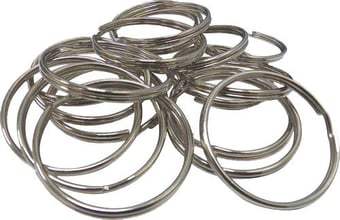 Picture of Iron Welding Curtain Rings - One Size - Pack of 10 - [MH-CURTAINRINGS]