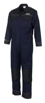 picture of JCB - Navy Blue/Black Trade Coverall - 245gsm - PS-D+IZ