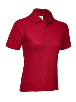 picture of Uneek Ladies Poloshirt - Red - UN-UC106-RED