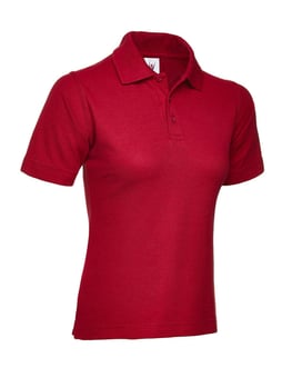 Picture of Uneek Ladies Poloshirt - Red - UN-UC106-RED