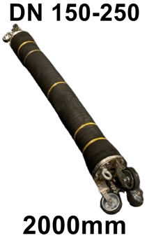 picture of Pipe Doctor Wheeled Packer 2000mm - DN150/DN250 - 2 Inch Flowthrough - [S1-PDWP15/25/20] - (LP)