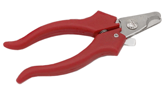 picture of Wow Grooming Groomers Small Pet Nail Clipper Red - [WG-GROOMCLIP] - (DISC-R)