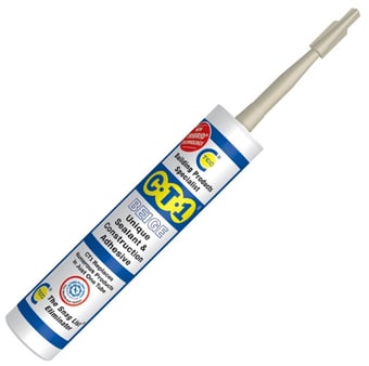 picture of C-Tec CT1 Beige Unique Sealant & Construction Adhesive - 290ml - [CTE-535906]
