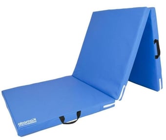 picture of Komodo Tri Folding Yoga Mat - Blue - [TKB-TRI-MAT-BLU]