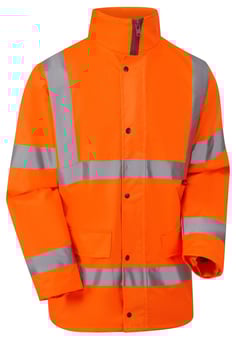 picture of Supertouch Hi Vis Orange Fleece Lined Parka - ST-SHV-05381-7