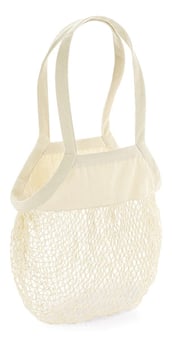 picture of Organic Cotton Mesh Grocery Bag - Natural White - [BT-W150-NAT]
