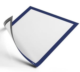 Picture of Durable - DURAFRAME Magnetic A4 - Dark Blue - Pack of 5 - [DL-486907]