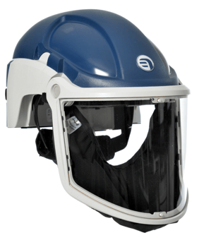 picture of Gentex PureFlo 3000 Powered Air Purifying Respirator Hard Hat Blue - [GX-PF3000-H2SB-01]