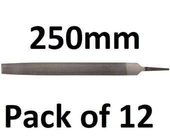 picture of Draper - Bastard Cut Half Round File - 250mm - Pack of 12 - [DO-60219]