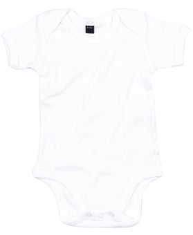 picture of Babybugz Baby Bodysuit - Organic White - RLW-BZ010WHIT