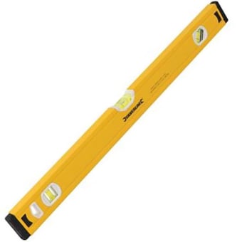 Picture of Silverline - Heavy Duty Spirit Level - 600mm - 3 Vials - 1.2mm Thick Aluminium - [SI-SL24]
