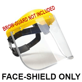 picture of Supreme TTF Polycarbonate Faceshield - Browguard Not Included - [HT-HTL-FACESHIELD]